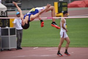 投稿についてもっと詳しく 原口　颯太（はらぐち　そうた/スポーツ健康科学科4年）走高跳・主将