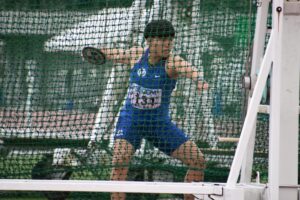 投稿についてもっと詳しく 檜和田　早恵（ひわだ　さえ/スポーツ健康科学科4年）円盤投・副主将
